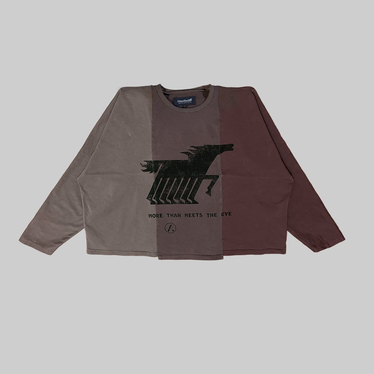 "STATEMENT" LONGSLEEVE TEE (Reversible)