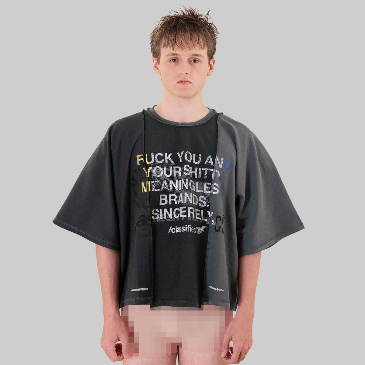"STATEMENT" TEE (Reversible)