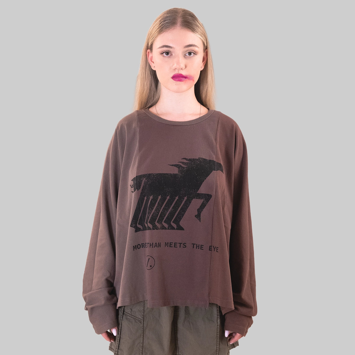 "STATEMENT" LONGSLEEVE TEE (Reversible)